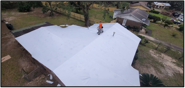 Shrink Wrap Roofing in Orlando, FL | Emergency Shrink Wrap Roofing